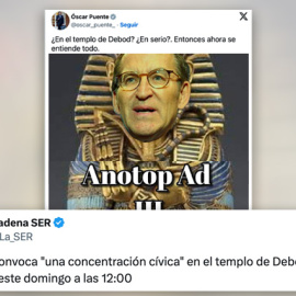 Memes sobre la manifestación convocada por el PP.