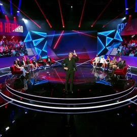 Fotografía del plató de 'Gran Hermano'.