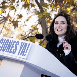 La presidenta de la Comunidad de Madrid, Isabel Díaz Ayuso.