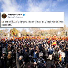 Manifestación del PP contra el Gobierno.