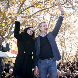 Concentración convocada por el PP contra la corrupción del Gobierno