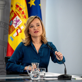 La ministra de Educación y portavoz del Gobierno, Pilar Alegría.