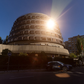 Fachada de la sede del Tribunal Constitucional. Archivo.