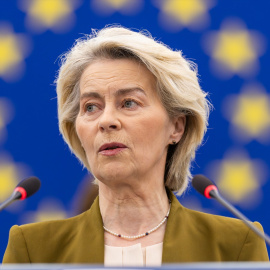 Ursula von der Leyen, presidenta de la Comisión Europea.