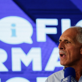 El candidato presidencial, Nasry Asfura, del Partido Nacional de Honduras.