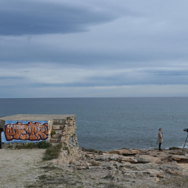 La playa de Garrucha donde fue encontrado el cadáver de un niño de 4 años.
