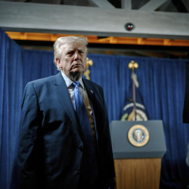 Imagen de archivo del presidente estadounidense, Donald Trump, en Mar-a-Lago.