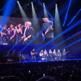 Momento de la actuación de Los Pecos en Salamanca.