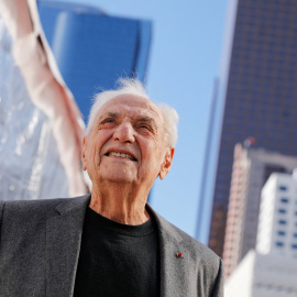 Foto de archivo del arquitecto Frank Gehry en Los Ángeles.