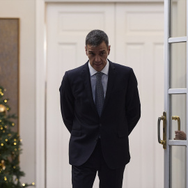 El presidente del Gobierno, Pedro Sánchez, en el Palacio de La Moncloa en una imagen de archivo.