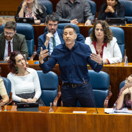 El diputado de Más Madrid en la Asamblea de Madrid Emilio Delgado.
