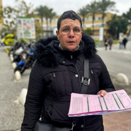 Anabel Cano, este lunes en Sevilla.