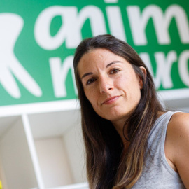 La directora de AnimaNaturalis en España, Aïda Gascón, en una imagen de archivo.