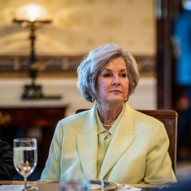 Imagen de archivo de la jefa de gabinete de la Casa Blanca, Susie Wiles.