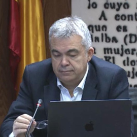 Santos Cerdán, en el Senado, este 17 de diciembre de 2025