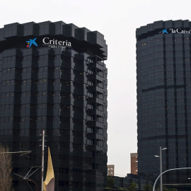Vista de las oficinas centrales de Criteria en la avenida Diagonal de Barcelona.