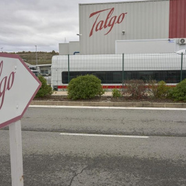 Imagen de archivo de la planta principal de Talgo en Rivabellosa (Álava).