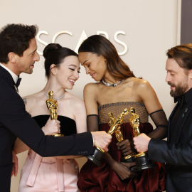 Ganadores en la 97ª edición de los Premios Oscar en el Dolby Theatre de Hollywood.