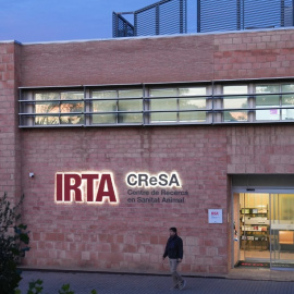 Exterior del laboratori de l'IRTA-CReSa, ubicat a Cerdanyola del Vallès.