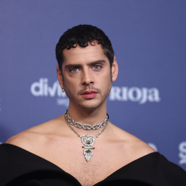 El actor y director Eduardo Casanova en la gala de los Goya.