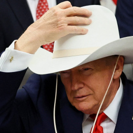 El presidente de EEUU, Donald Trump, en el Despacho Oval de la Casa Blanca.