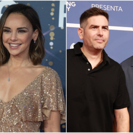 Imágenes de archivo de Chenoa y Estopa.