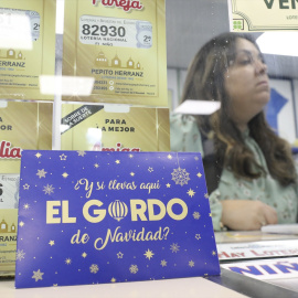 Imagen de una administración, que ha vendido parte del Gordo del Sorteo Extraordinario de la Lotería de Navidad.