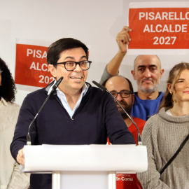 Gerardo Pisarello en la presentació de la seva candidatura a les primàries de BComú per ser el candidat a l'alcaldia en les eleccions del 2027.