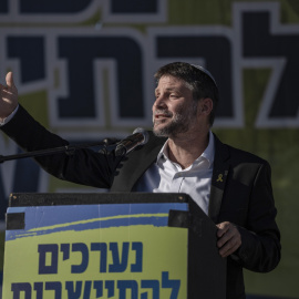 Imagen de archivo del el ministro de Finanzas israelí, Bezalel Smotrich.