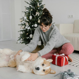 A nuestras mascotas también les gustan los regalos, aunque lo que quieren de verdad es nuestra atención.