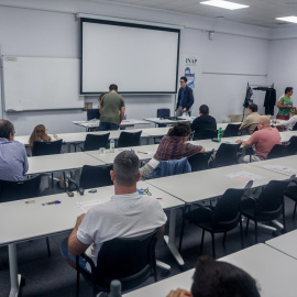 Foto de archivo de las oposiciones para diferentes cuerpos de la Administración General del Estado.
