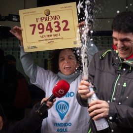 Celebración del Gordo de Navidad 2025.