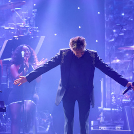 El cantante Barry Manilow durante la pasada gala pre-Emmy, en Beverly Hills (California, EEUU).