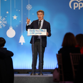 El presidente del Partido Popular, Alberto Núñez Feijóo.