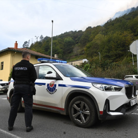 Un dispositivo de la ertzaintza. Archivo.