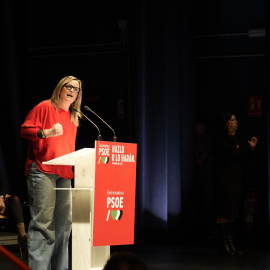 La presidenta de la Asamblea de Extremadura, Blanca Martín.