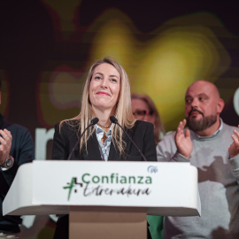 La presidenta de Extremadura, María Guardiola.