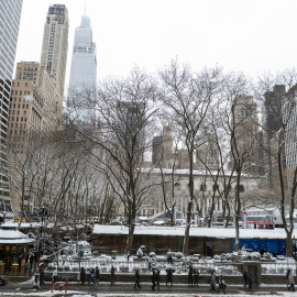 Bryant Park este sábado, en Nueva York (EEUU).