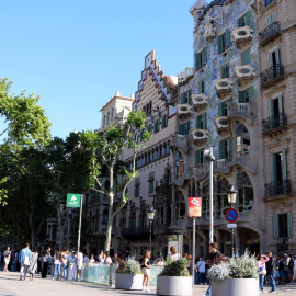 Exterior de la Casa Batlló, a Barcelona.