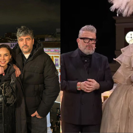 Fotomontaje de Chenoa junto a Estopa y Chicote junto a Pedroche.