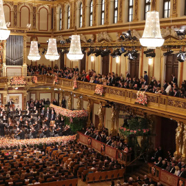El Concierto de Año Nuevo 2026 se celebrará en la Sala Dorada del Musikverein de Viena.