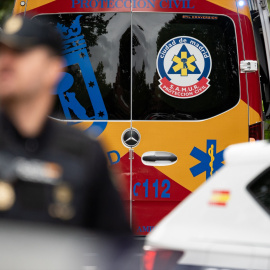 Una ambulancia del Samur, en una imagen de archivo.