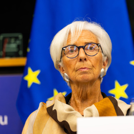 La presidenta del Banco Central Europeo, Christine Lagarde