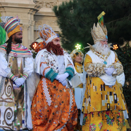 Els Reis d'Orient a Barcelona en una imtage d'arxiu
