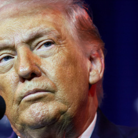 El presidente de EEUU, Donald Trump, durante un acto en Washington.