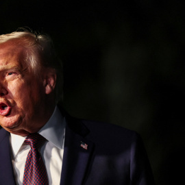 Imagen de archivo del presidente Donald Trump.