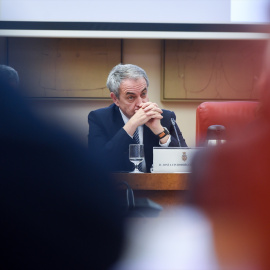 Imagen de archivo de el expresidente del Gobierno José Luis Rodríguez Zapatero durante el acto de homenaje a José Enrique Serrano Martínez.