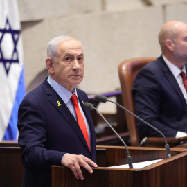 Imagen de archivo del primer ministro israelí, Benjamin Netanyahu.