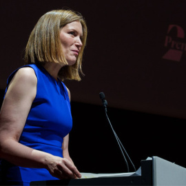Silvia Intxaurrondo en una imagen de archivo, durante la gala de los Premios Público 2025 el pasado mes de junio.