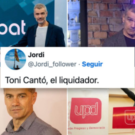 Tuits sobre Toni Cantó.